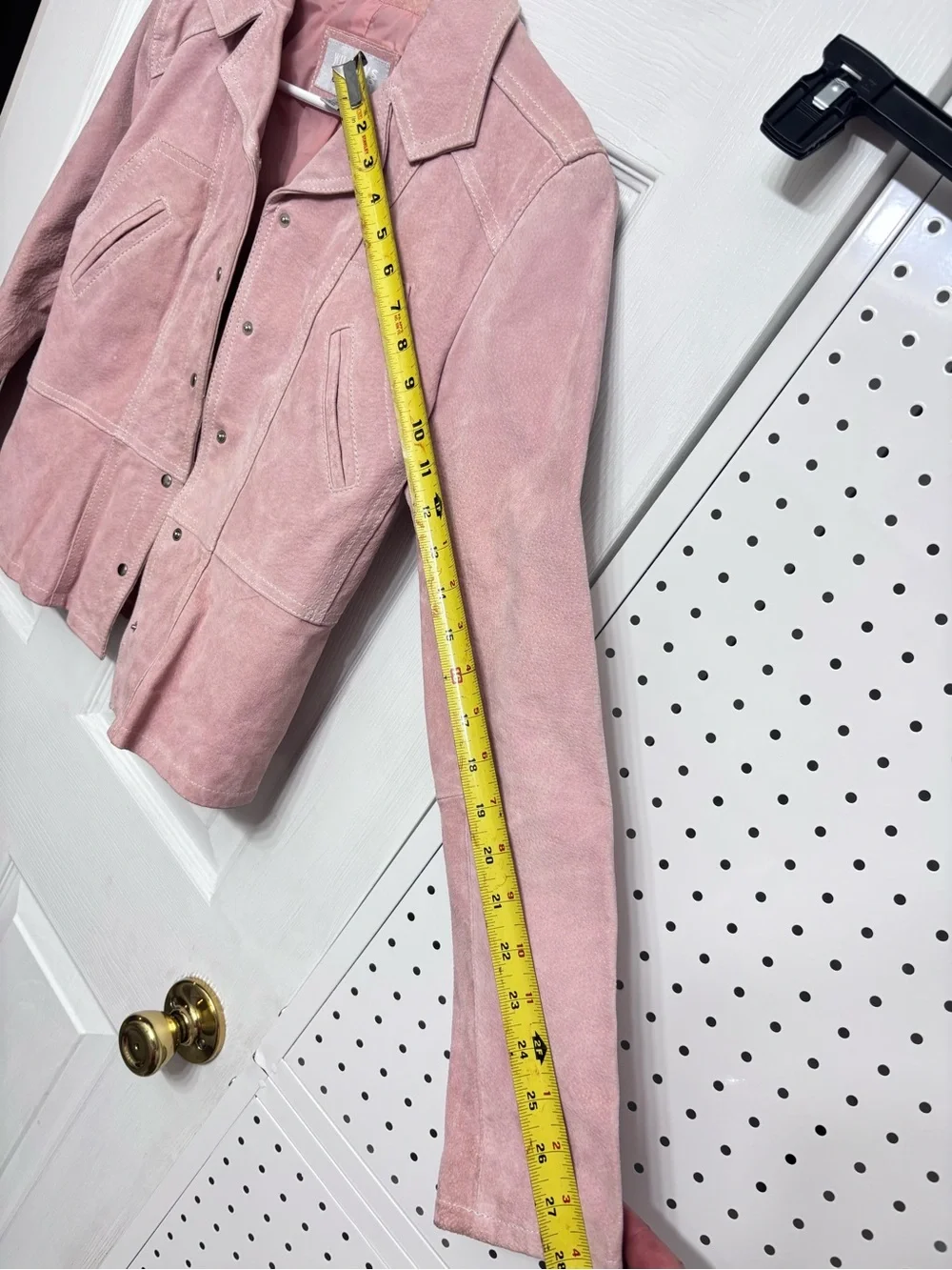 Wilsons Leather jacket. small Pink Suede Jacket - Women's